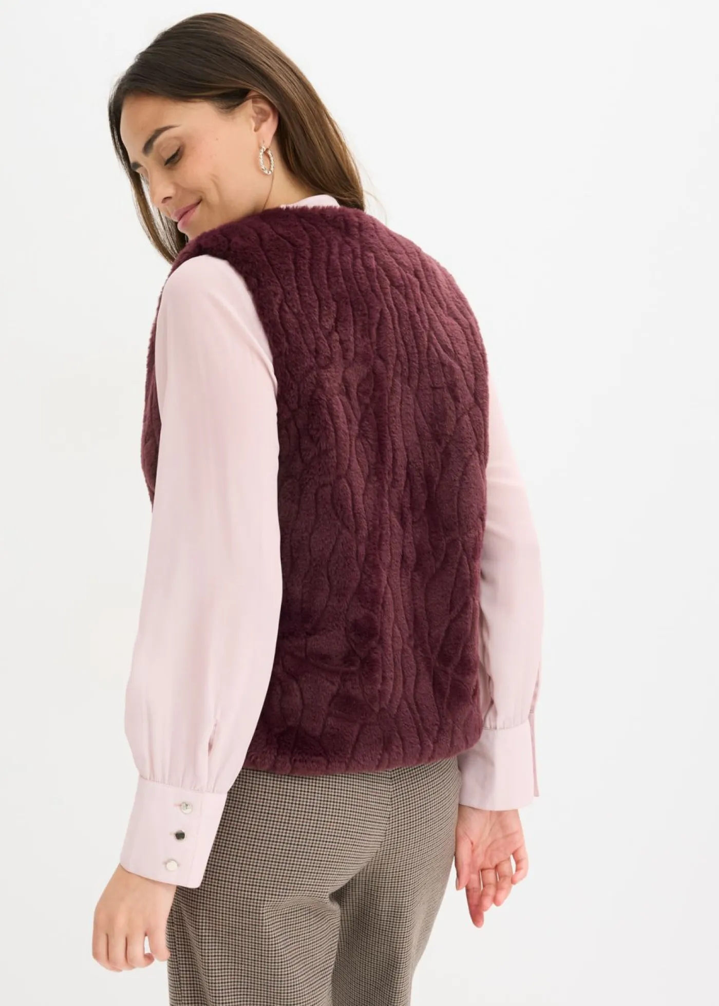 Best Chaleco de pelo sintético Mujer Chaquetas Y Abrigos