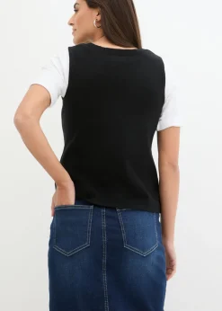 Outlet Chaleco de punto Mujer Chaquetas Y Abrigos|Ropa De Punto