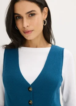 Sale Chaleco de punto Mujer Chaquetas Y Abrigos|Ropa De Punto