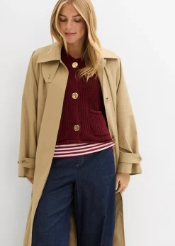 Sale Chaleco de punto con bolsillos Mujer Chaquetas Y Abrigos|Ropa De Punto
