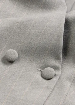 Clearance Chaleco de traje de raya diplomática Mujer Chaquetas Y Abrigos