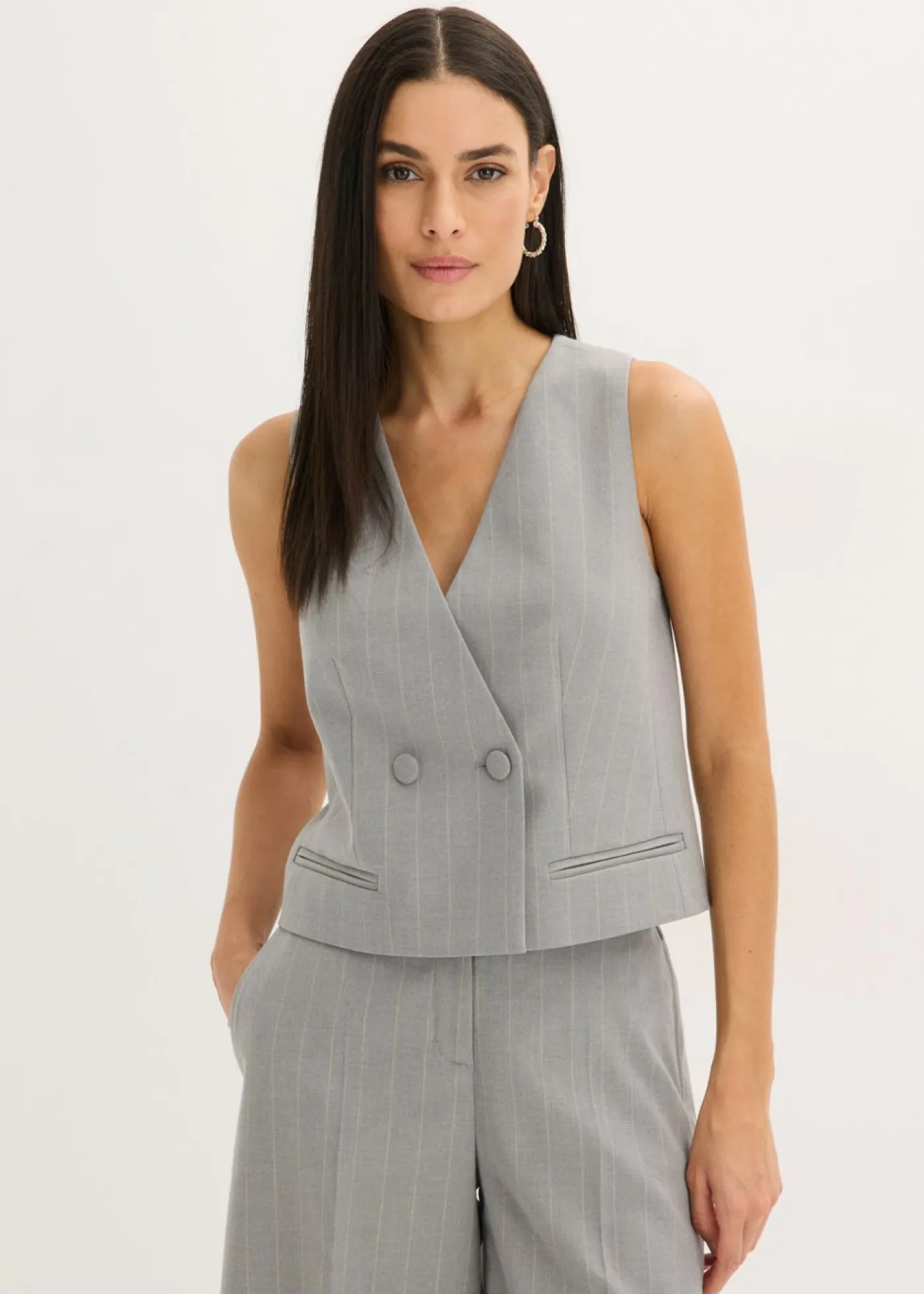 Clearance Chaleco de traje de raya diplomática Mujer Chaquetas Y Abrigos
