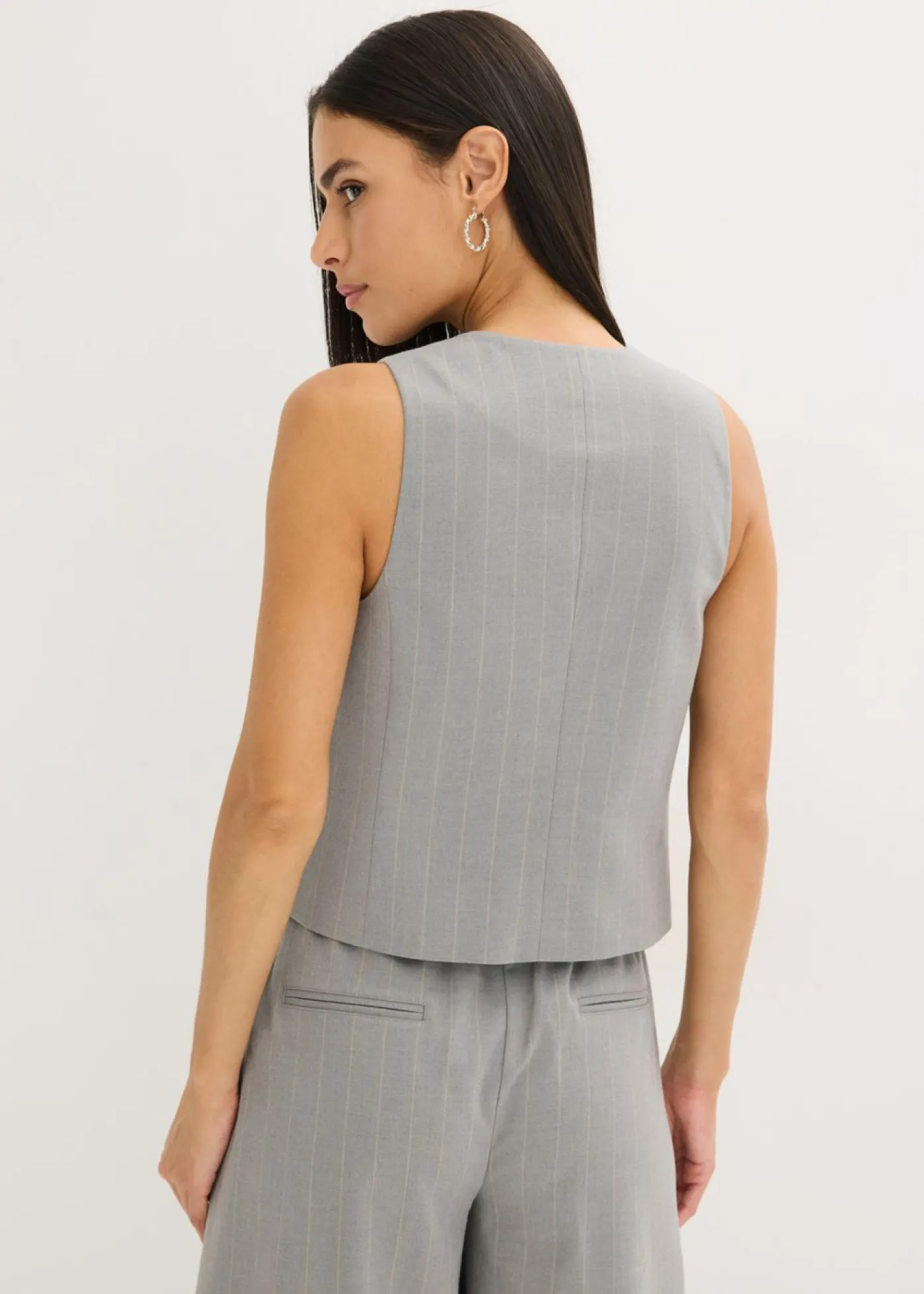Clearance Chaleco de traje de raya diplomática Mujer Chaquetas Y Abrigos