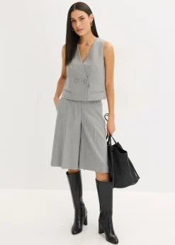 Clearance Chaleco de traje de raya diplomática Mujer Chaquetas Y Abrigos