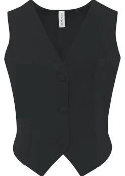 Best Chaleco de traje de tejido interlock resistente Mujer Chaquetas Y Abrigos