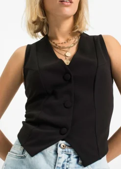 Best Chaleco de traje de tejido interlock resistente Mujer Chaquetas Y Abrigos