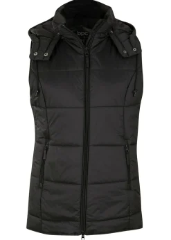 Sale Chaleco guateado con capucha desmontable Mujer Chaquetas Y Abrigos