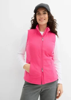 Outlet Chaleco polar con bolsillos Mujer Ropa Cómoda|Chaquetas Y Abrigos
