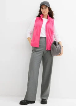 Outlet Chaleco polar con bolsillos Mujer Ropa Cómoda|Chaquetas Y Abrigos