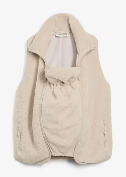 New Chaleco premamá/de porteo 3 en 1 de tejido polar Mujer Premamá