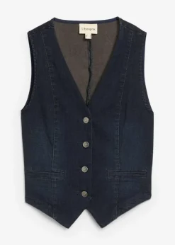 Sale Chaleco vaquero Mujer Chaquetas Y Abrigos