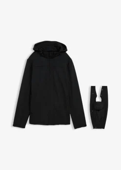 Hot Chaqueta 3 en 1 con función de porteo en la parte delantera y trasera para hombres Mujer Premamá