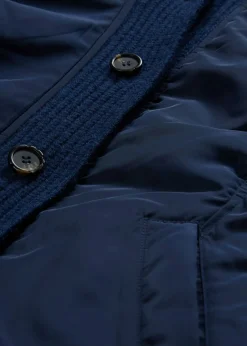 Hot Chaqueta acolchada con puños de punto Mujer Chaquetas Y Abrigos