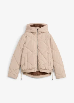 Sale Chaqueta acolchada corta, con forro y colores en contraste Mujer Chaquetas Y Abrigos