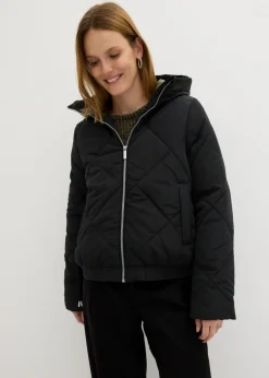 Discount Chaqueta acolchada corta, con forro y colores en contraste Mujer Chaquetas Y Abrigos