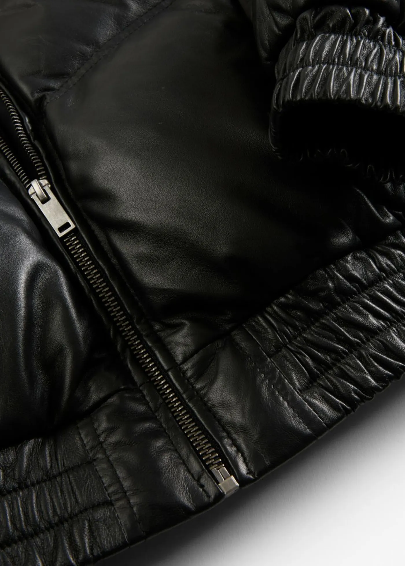 Clearance Chaqueta acolchada de napa de cordero Mujer Premium|Chaquetas Y Abrigos