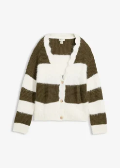 Online Chaqueta ancha de punto grueso Mujer Jerséis|Novedades