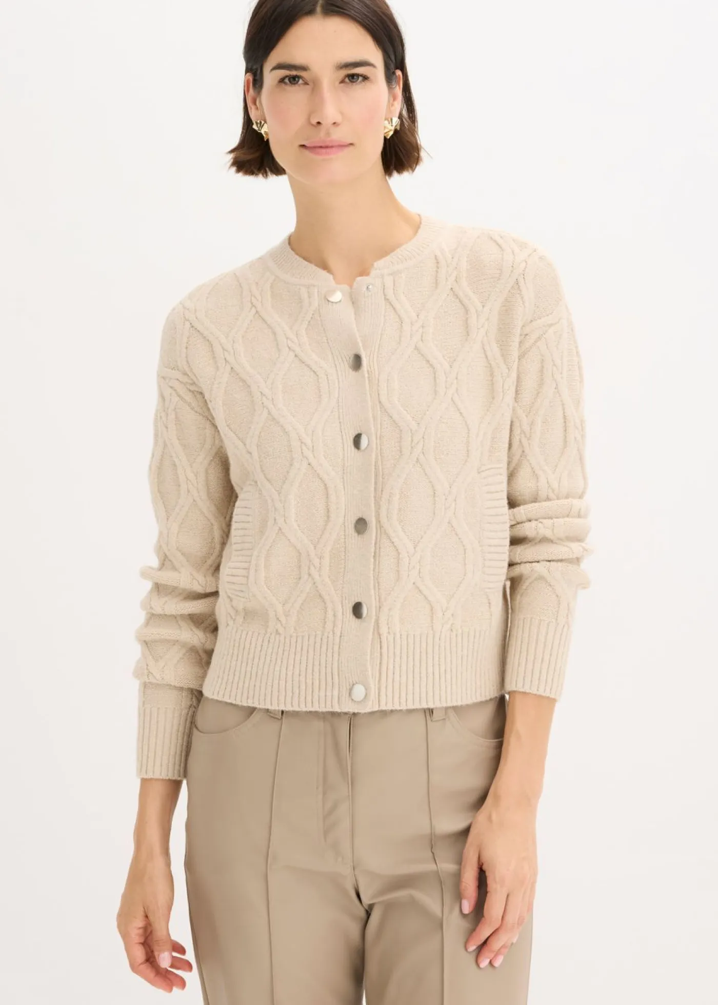 Clearance Chaqueta bomber con contenido de lana Mujer Jerséis|Ropa De Punto