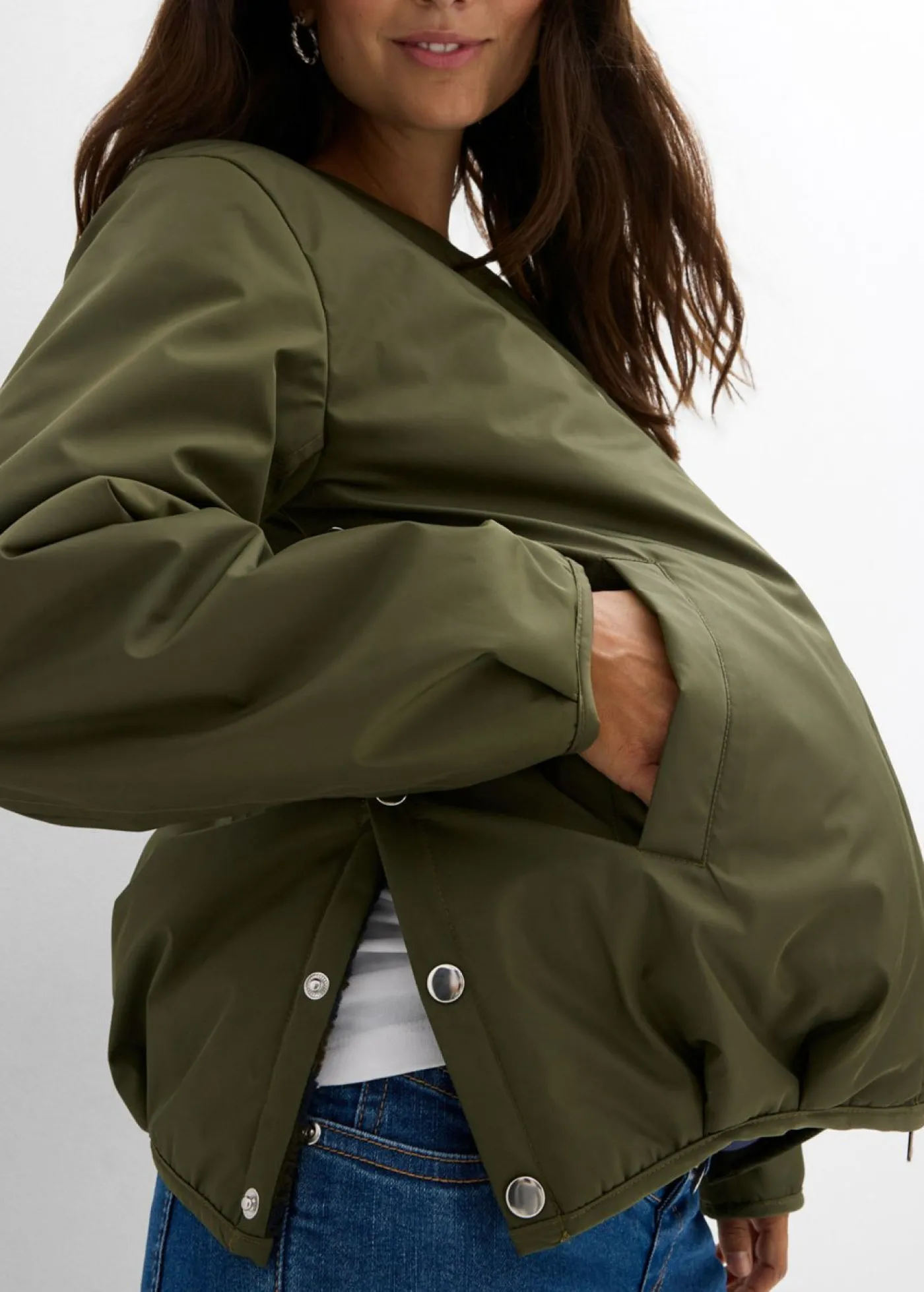 Best Chaqueta bomber reversible 4 en 1 con inserto de porteo Mujer Premamá