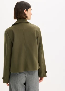 Discount Chaqueta con aspecto de lana Mujer Chaquetas Y Abrigos