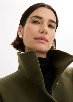Discount Chaqueta con aspecto de lana Mujer Chaquetas Y Abrigos
