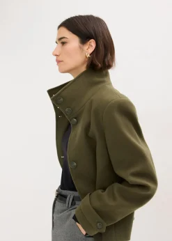 Discount Chaqueta con aspecto de lana Mujer Chaquetas Y Abrigos