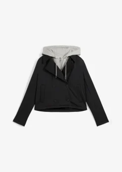 Outlet Chaqueta con capucha desmontable Mujer Chaquetas Y Abrigos