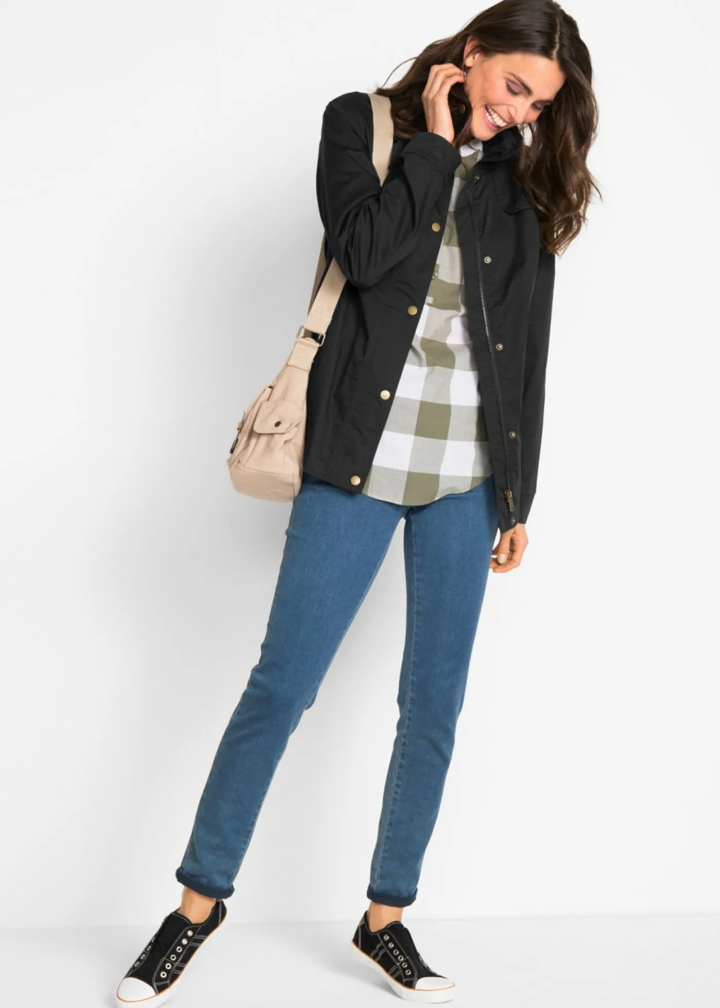 Online Chaqueta con cuello alto Mujer Chaquetas Y Abrigos