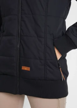 New Chaqueta con detalles de piel sintética para exteriores Mujer Chaquetas Y Abrigos