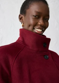 Chaqueta con suave contenido de lana Mujer Premium|Chaquetas Y Abrigos