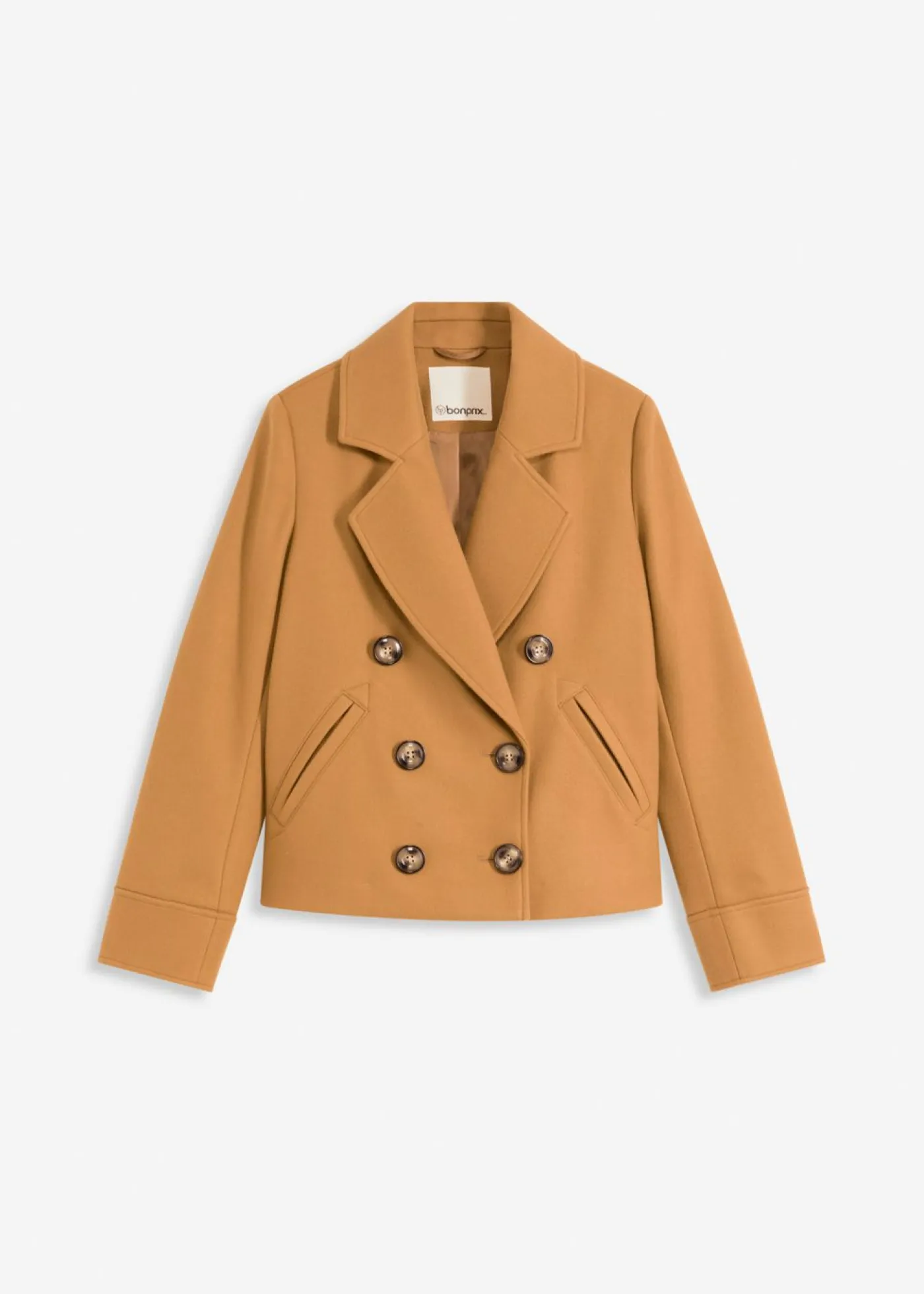 Online Chaqueta corta con aspecto de lana Mujer Chaquetas Y Abrigos