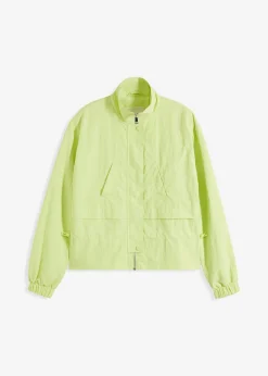 Hot Chaqueta corta con cordón ajustable en la cintura Mujer Chaquetas Y Abrigos