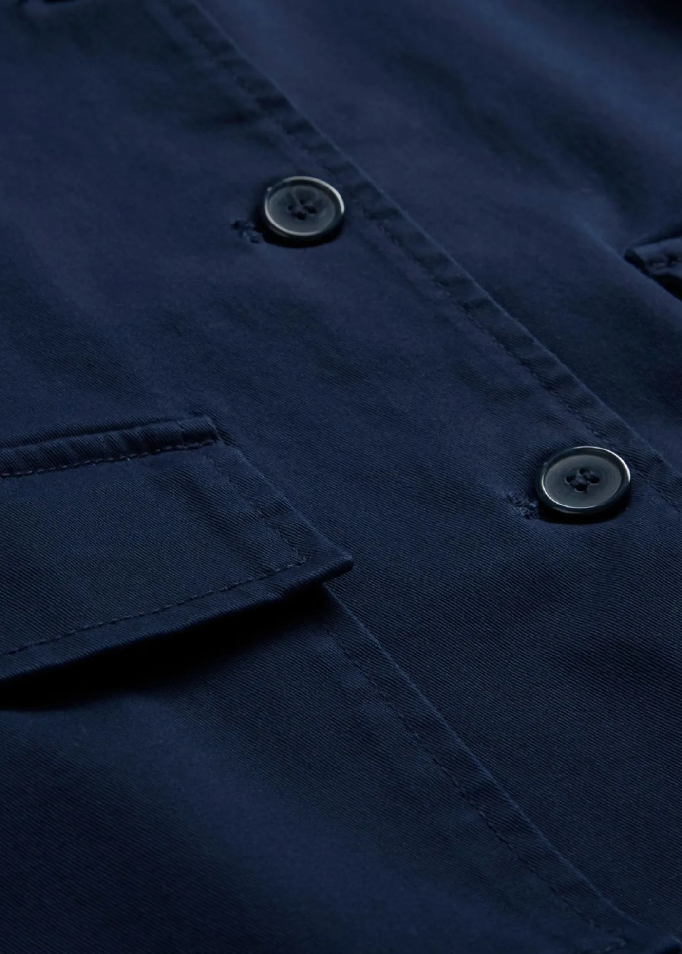 Chaqueta corta de entretiempo de mezcla de algodón orgánico elástico Mujer Esenciales|Chaquetas Y Abrigos