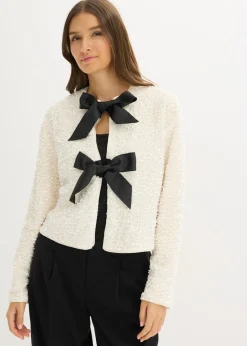 Clearance Chaqueta corta de lentejuelas Mujer Chaquetas Y Abrigos