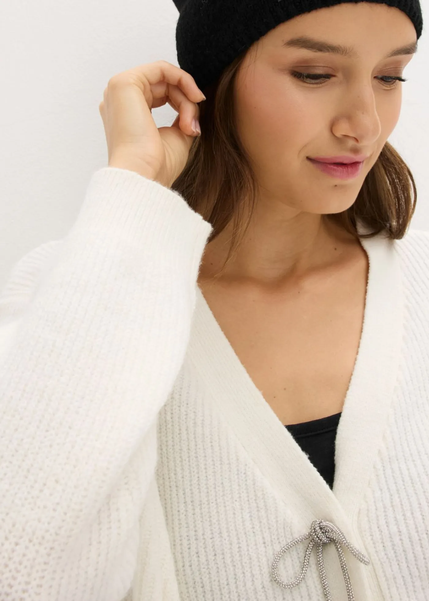 Discount Chaqueta corta de punto Mujer Jerséis|Ropa De Punto