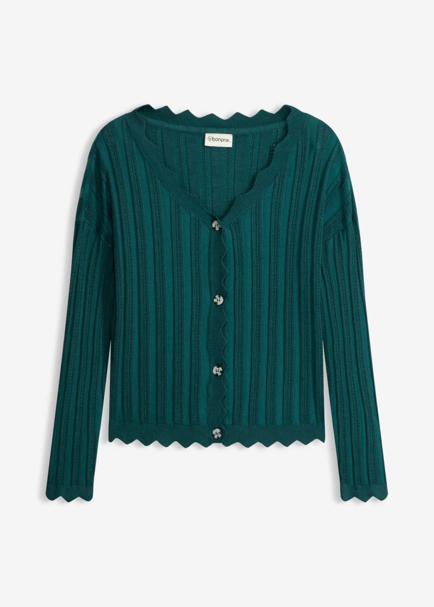 Discount Chaqueta corta de punto ajour Mujer Jerséis|Novedades