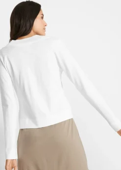 Discount Chaqueta corta de punto con viscosa Mujer Jerséis|Ropa De Punto