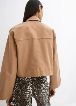 Hot Chaqueta corta de sarga Mujer Chaquetas Y Abrigos