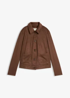 Chaqueta de ante sintético Mujer Chaquetas Y Abrigos