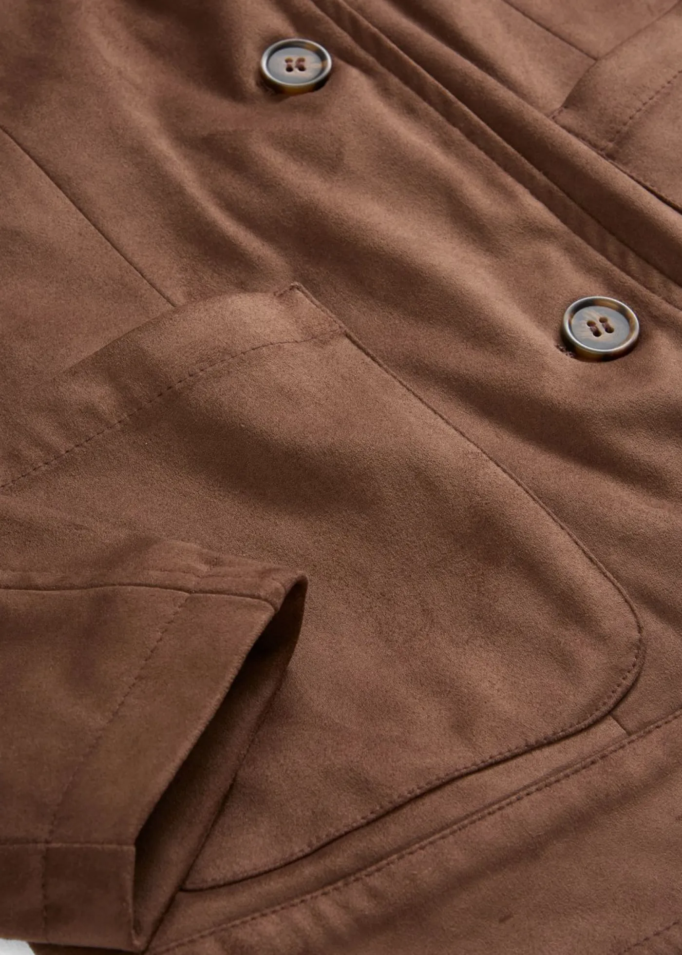 Chaqueta de ante sintético Mujer Chaquetas Y Abrigos