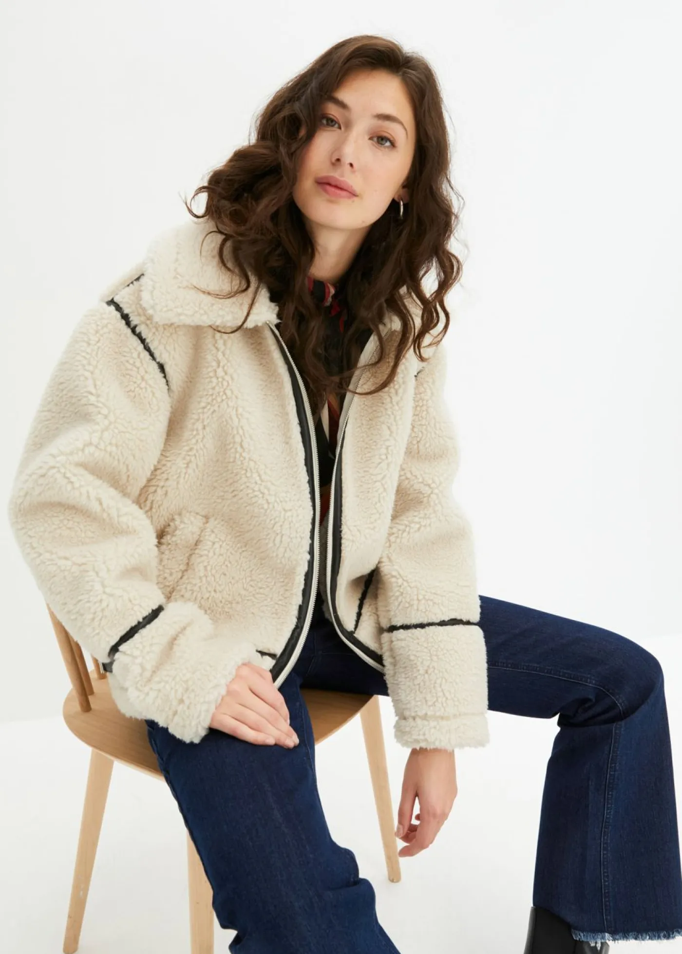 Best Chaqueta de borrego sintético Mujer Chaquetas Y Abrigos