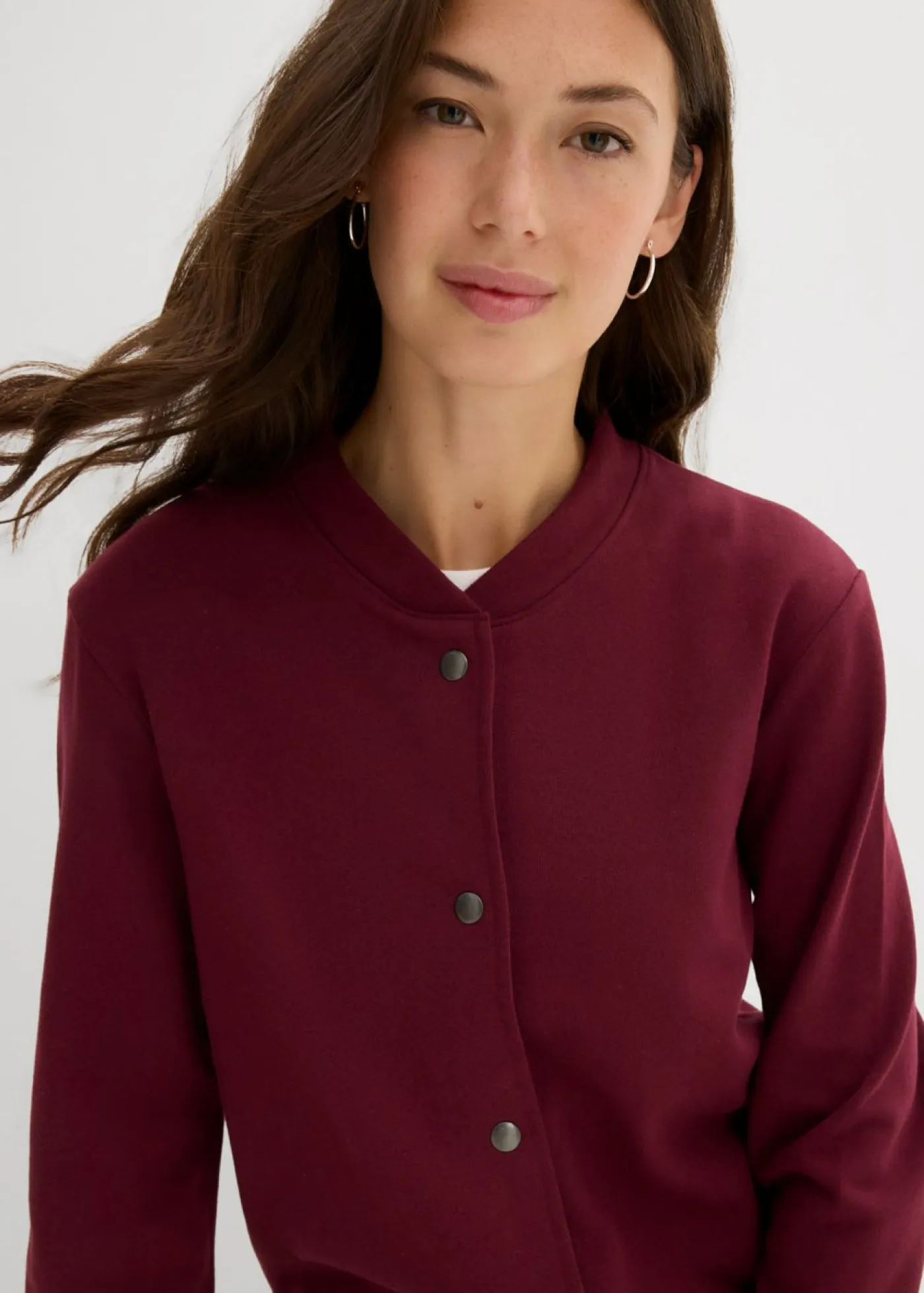 Online Chaqueta de chándal con botones Mujer Ropa Cómoda