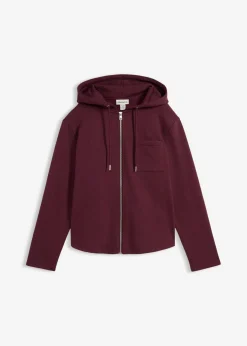 Hot Chaqueta de chándal con capucha y poliéster reciclado Mujer Ropa Cómoda