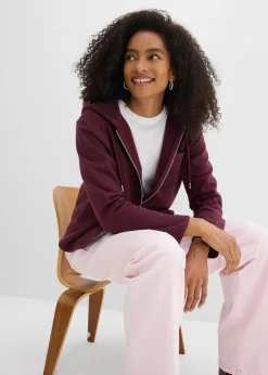 Hot Chaqueta de chándal con capucha y poliéster reciclado Mujer Ropa Cómoda