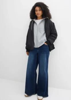 Discount Chaqueta de chándal con capucha y poliéster reciclado Mujer Ropa Cómoda