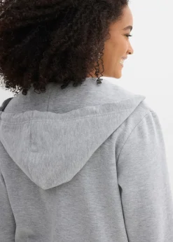 Discount Chaqueta de chándal con capucha y poliéster reciclado Mujer Ropa Cómoda