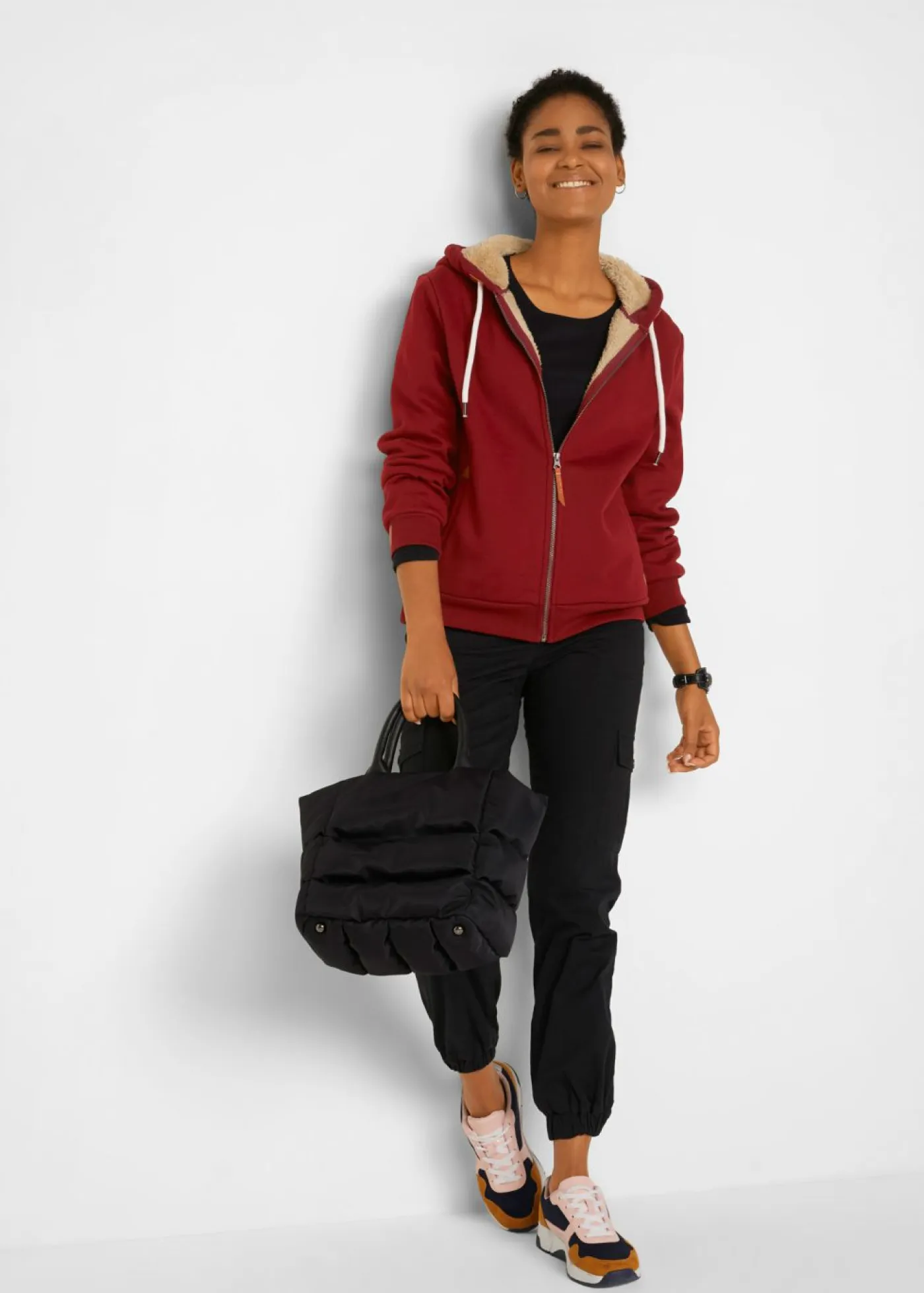 Online Chaqueta de chándal con forro polar Mujer Ropa Cómoda
