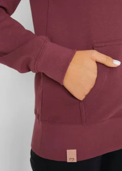 Chaqueta de chándal de algodón puro con capucha Mujer Ropa Cómoda