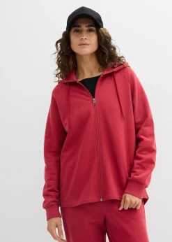 Outlet Chaqueta de chándal de algodón orgánico puro Mujer Básicos|Ropa Cómoda