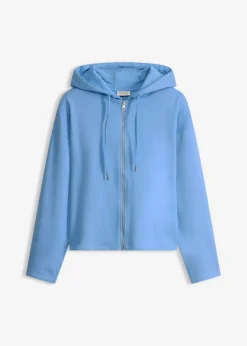 New Chaqueta de chándal de algodón orgánico puro Mujer Básicos|Ropa Cómoda